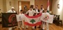Amb H.E. Nidal Yehya with Lebanese Karate Team at the Embassy Residence 1